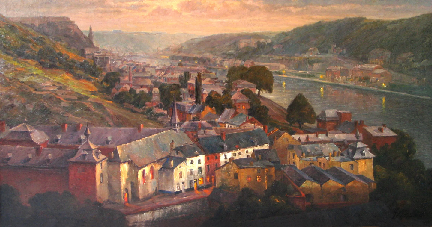 Et le soir tombait sur Dinant G.M. Hubin 1933 - copie 2